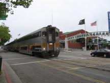 Wendezug am Jack London Square in Oakland