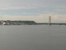 Brücke über den Mississippi bei Burlington, Iowa