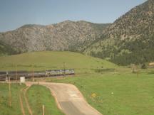 nördlich von Golden beginnt der Aufstieg zur Querung der Rocky Mountains