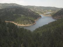 Ausblick auf das Gross Reservoir