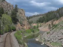 Fahrt entlang dem Colorado River zwischen Kremmling und McCoy