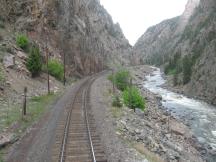 Fahrt entlang dem Colorado River zwischen Kremmling und McCoy