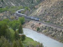 neben dem Colorado River zwischen McCoy und Dotsero