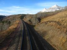 Ausblick auf die Rocky Mountains