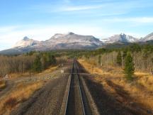 Ausblick auf die Rocky Mountains