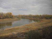 Milk River in Montana