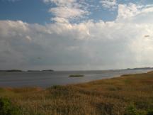 Blick hinaus auf den Atlantik