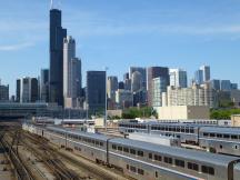 südlich der Union Station in Chicago, IL