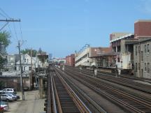 Station Wellington, Blick Richtung Norden