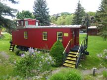 Caboose in Downtown Basalt, CO