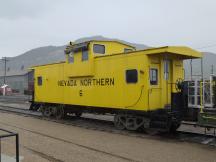 Nevada Northern Railway am Bf in Ely, NV