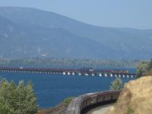 Brücke über den Lake Pend Oreille bei Sandpoint, ID