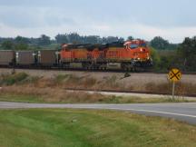 Farbschema Heritage II (l) und Heritage III (r) neben der Route 66 bei Springfield, MO