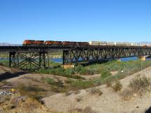 Brücke über den Colorado River bei Needles, CA