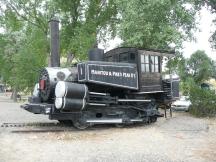 Lok #1 der Manitou and Pike's Peak Railway (Bj 1890)