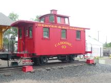 Denver & Rio Grande Caboose #49 (Bj zwischen 1876 und 1885)