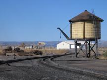 Wassertank im Bahnhof Antonito, CO