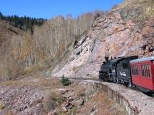 zwischen Chama und Passhöhe Cumbres Pass