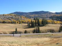 Herbstlandschaft im Norden New Mexicos