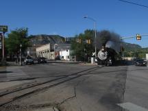 Bahnübergang 14th St/Main St in Durango