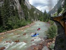 Wildwasserrafting im Animas River