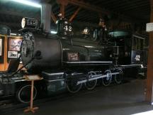 Lok Nr.42 im Eisenbahnmuseum in Durango