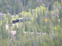 4. 180° Kehrschleife auf dem Weg ins 150m höher gelegene Silver Plume