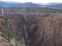 Royal Gorge Bridge (Eröffnung 1929) war bis 2001 mit 291m höchste Brücke der Welt