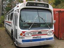 Stadtbus aus Washington, erbaut 1964 von General Motors