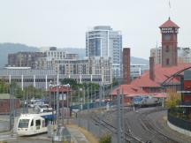 Green Line nahe der Union Station