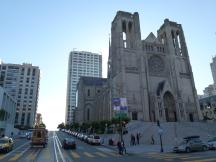 Grace Cathedral an der California St Ecke Taylor St