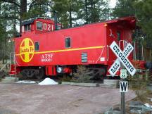 Übernachten im Caboose im The Canyon Motel & RV Park - Williams, AZ